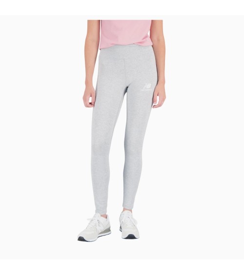 New Balance Leggings Femme - Essentials Coton Logo Stacked